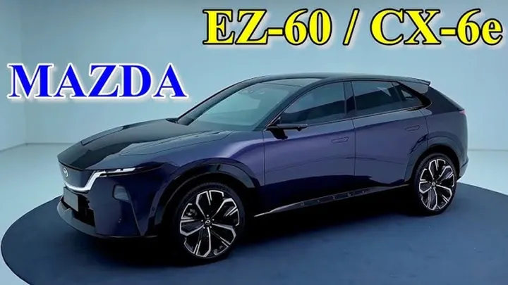 Mazda EZ-60: SUV Listrik Futuristik di Shanghai Auto Show 2025