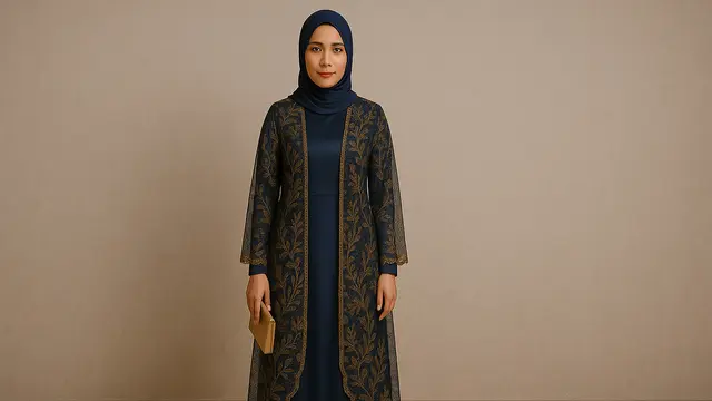 7 Gamis Batik Elegan: Outer Modern, Formal & Santai