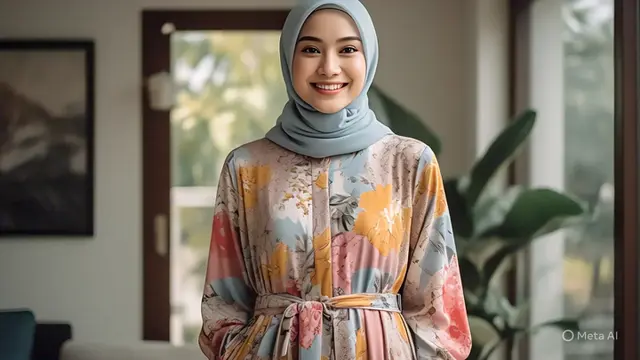 Gamis Motif Terbaru: Tampil Awet Muda di Usia 30an