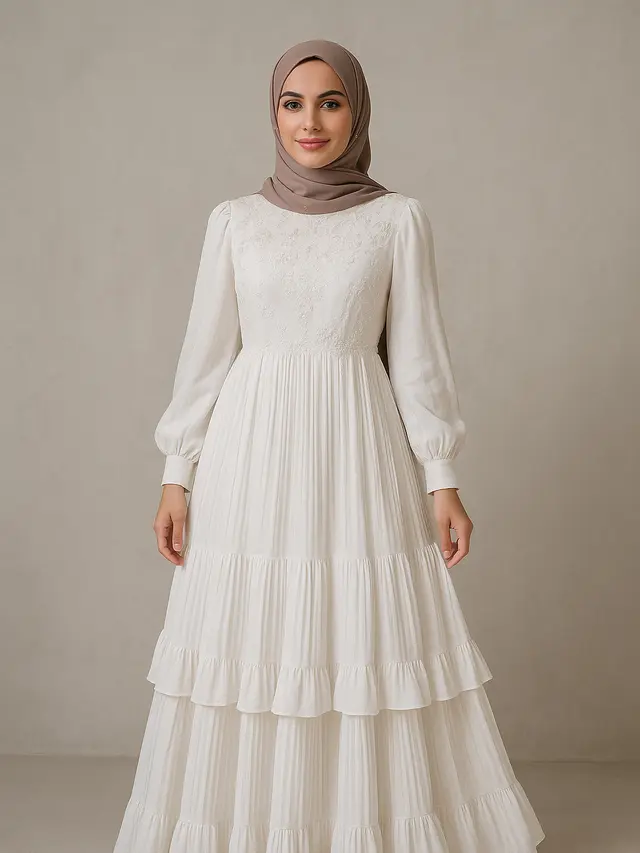 Gamis Terbaru 2025: 8 Model Tren, Cantik Semua Usia