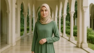 Rahasia Tampil Anggun: 10 Jilbab Terbaik untuk Gamis Hijau Sage